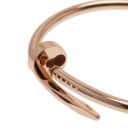 مملوكة مسبقًا Cartier Juste Un Clou Rose Gold Bracelet 17CM
