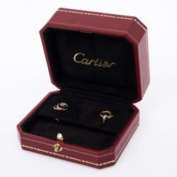 Pre Owned Cartier Sweet Trinity Diamond Earrings