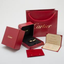 Pre Owned Cartier 18k Yellow Gold & Diamond Love Bracelet