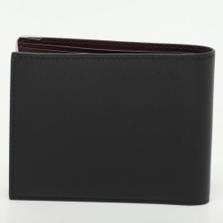 Cartier Black Leather Must de Cartier Bifold Wallet