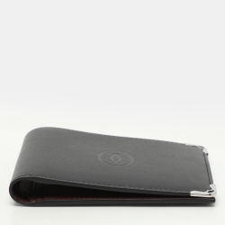 Cartier Black Leather Must de Cartier Bifold Wallet