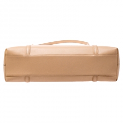 Cartier Beige Leather Cabochon Tote 