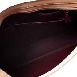 Cartier Beige Leather Cabochon Tote 
