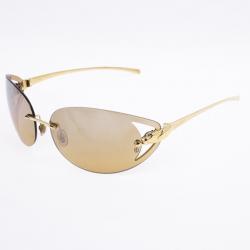 Pre Owned Cartier Panthere de Cartier Rimless Woman Sunglasses