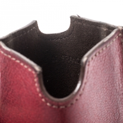 Pre Owned Cartier Red Leather iPhone Case