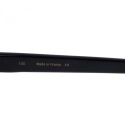 Pre Owned Cartier Black Oval Woman Sunglasses