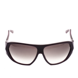 Cartier Purple/Black Gradient Oversized Sunglasses