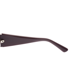 Cartier Purple/Black Gradient Oversized Sunglasses