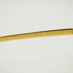 مملوكة مسبقًا Cartier Santos Dumont Rimmed Aviators