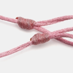 Pre Owned Cartier Love 18k White Gold Cord Bracelet