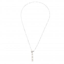 مملوكة مسبقًا Cartier Love Diamond 18k White Gold Adjustable Lariat Necklace