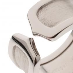 Pre Owned Cartier C De Cartier 18k white Gold Ring Size 50