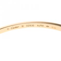مملوكة مسبقًا Cartier Love 18k Rose Gold Bracelet SM 