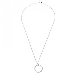 Pre Owned قلادة كارتييه جست أو كلو ذهب أبيض وألماس