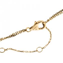 Pre Owned Cartier Sweet Trinity 18k Three Tone Gold Necklace