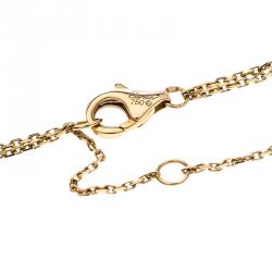Pre Owned Cartier Sweet Trinity 18k Three Tone Gold Necklace
