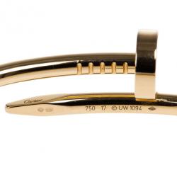 مملوكة مسبقًا Cartier Juste Un Clou Rose Gold Bracelet 17CM