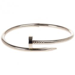 مملوكة مسبقًا أسورة كارتييه جاست أو كلو ذهب أبيض 17 سم