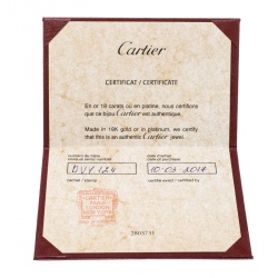 Pre Owned Cartier Love 18k Rose Gold SM Bracelet 17cm
