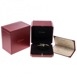 Pre Owned Cartier Juste Un Clou 18k Yellow Gold Bracelet 16cm