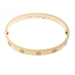 مملوكة مسبقًا سوار كارتييه لوف ذهب أصفر 17سم