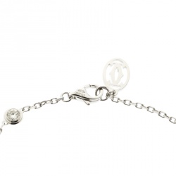 Pre Owned Cartier Diamants Legers de Cartier 7 Diamonds 18k White Gold Bracelet