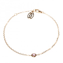 Pre Owned سوار كارتييه ذهب وردي عيار 8 زفير وردي زفيرز لغرز دو كارتييه