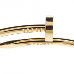 مملوكة مسبقًا Cartier Juste Un Clou 18K Yellow Gold Bracelet