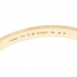 Pre Owned سوار كارتييه لوف ذهب أصفر 16سم