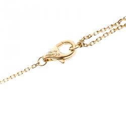 مملوكة مسبقًا قلادة كارتييه أموليت دو كارتييه عقيق ذهب وردي 