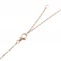 Pre Owned Cartier Trinity de Cartier Heart Three Tone 18k Gold Necklace