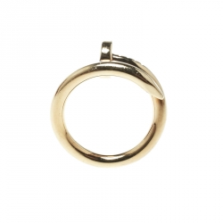 Pre Owned Cartier Juste Un Clou 18k Yellow Gold Ring Size 51