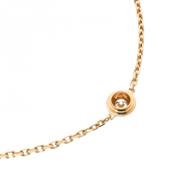 Pre Owned Cartier Diamants Legers Diamond 18k Yellow Gold Bracelet