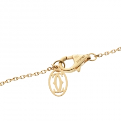 Pre Owned Cartier Diamants Legers Diamond 18k Yellow Gold Bracelet