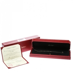 Pre Owned Cartier Diamants Legers Diamond 18k Yellow Gold Bracelet