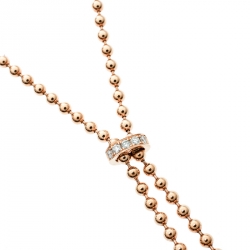 مملوكة مسبقًا قلادة كارتييه نوفيل فاغ  لاريه ذهب وردي عيار 18 وألماس