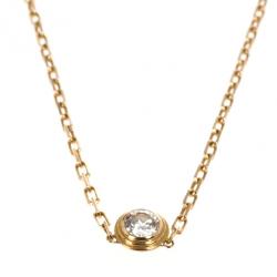 Pre Owned Cartier Diamants Légers De Cartier Necklace