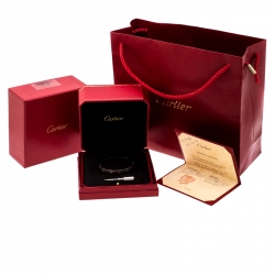 مملوكة مسبقًا Cartier Love 18k White Gold Bracelet 17