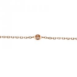 مملوكة مسبقًا Cartier Diamants Légers De Cartier Diamond Rose Gold Bracelet