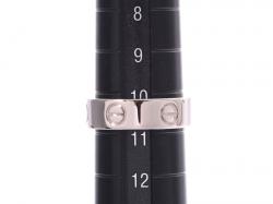 Pre Owned خاتم كارتييه أسترو لوف ذب أبيض عيار 18 مقاس 51