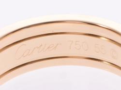 مملوكة مسبقًا خاتم كارتييه C دو كارتييه ذهب وردي عيار 18 ألماس مقاس 55