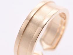 مملوكة مسبقًا خاتم كارتييه C دو كارتييه ذهب وردي عيار 18 ألماس مقاس 55