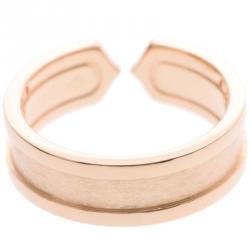 مملوكة مسبقًا خاتم كارتييه C دو كارتييه ذهب وردي عيار 18 ألماس مقاس 55