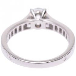 Pre Owned خاتم كارتييه ألماس سوليتير مقاس 48