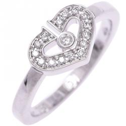 Pre Owned Cartier Heart of Cartier Diamond Ring Size 48 