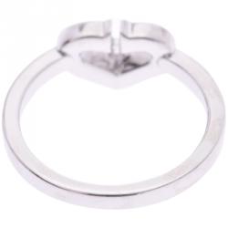 Pre Owned Cartier Heart of Cartier Diamond Ring Size 48 