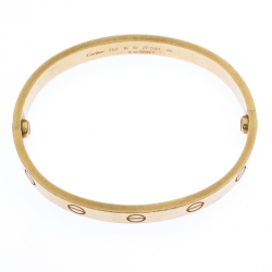 Pre Owned سوار كارتييه لوف ذهب أصفر 16سم