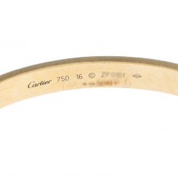 Pre Owned سوار كارتييه لوف ذهب أصفر 16سم