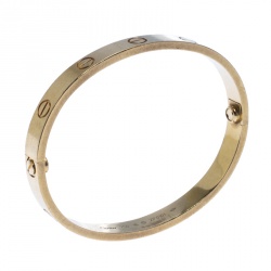 Pre Owned سوار كارتييه لوف ذهب أصفر 16سم