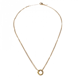 مملوكة مسبقًا قلادة كارتييه ترينيتي عيار 18 ثلاثي اللون